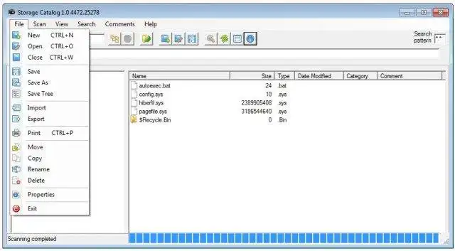 I-download ang web tool o web app Lahat ng aking USB Contents - Storage Catalog