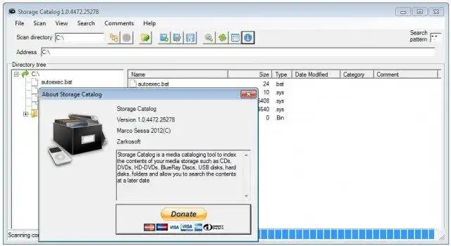 I-download ang web tool o web app Lahat ng aking USB Contents - Storage Catalog