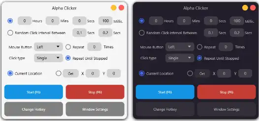 Muat turun alat web atau aplikasi web AlphaClicker