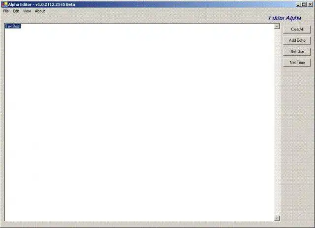 Download web tool or web app Alpha Editor