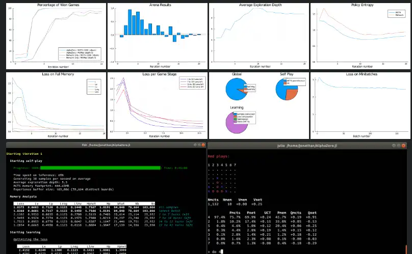 Scarica il web tool o la web app AlphaZero.jl