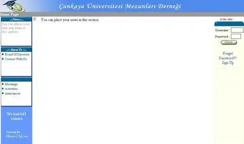 Web aracını veya web uygulamasını indirin Mezunlar-Çevrimiçi