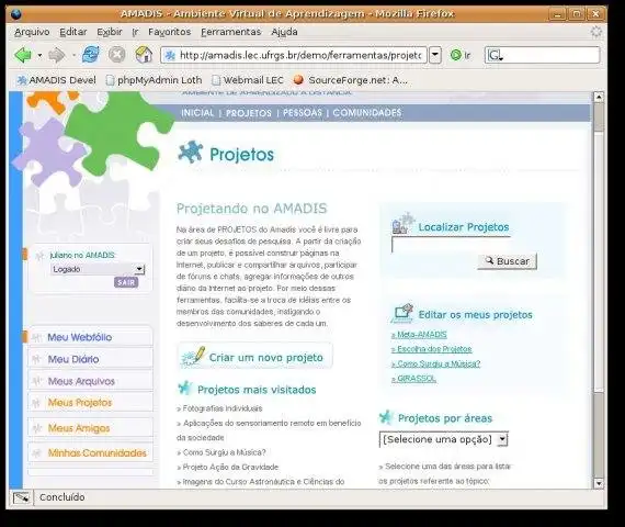 Descargue la herramienta web o la aplicación web AMADIS - Entorno de proyectos de aprendizaje