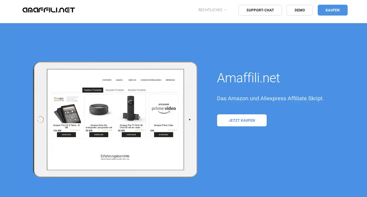 Загрузите веб-инструмент или веб-приложение Amaffili.net