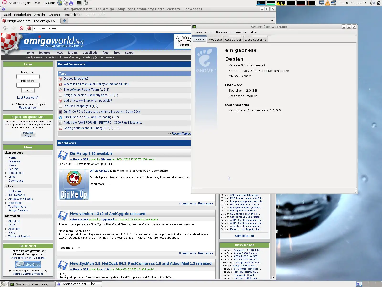 Download web tool or web app AmigaOne/Teron CX/PX Linux support