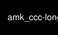 Ejecute amk_ccc-long en el proveedor de alojamiento gratuito de OnWorks sobre Ubuntu Online, Fedora Online, emulador en línea de Windows o emulador en línea de MAC OS