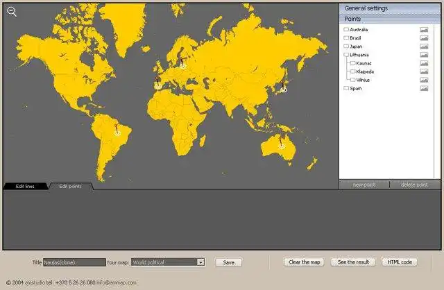 Mag-download ng web tool o web app ammap