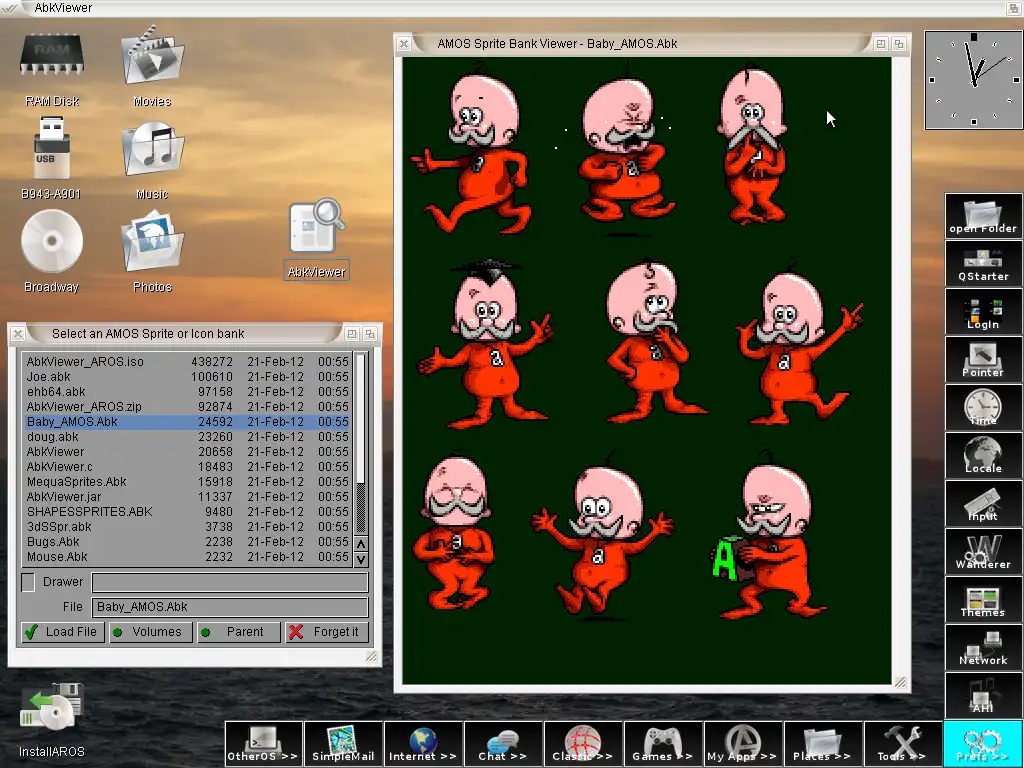 Unduh alat web atau aplikasi web AMOS Sprite Bank Viewer (AROS/MorphOS)