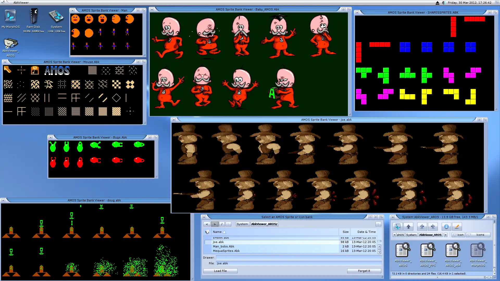 Unduh alat web atau aplikasi web AMOS Sprite Bank Viewer (AROS/MorphOS)