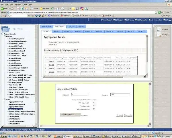 Download webtool of webapp Amped Reports