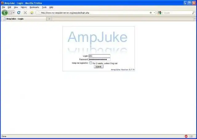 Download web tool or web app AmpJuke...and YOUR hits keep on coming!