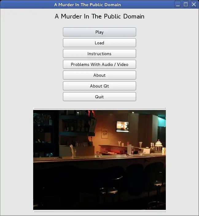 Download web tool or web app A Murder In The Public Domain