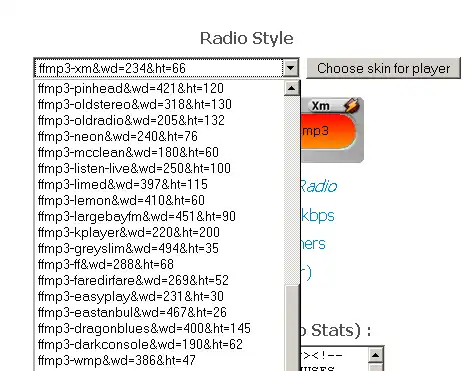 Download web tool or web app AMuses Radio Player