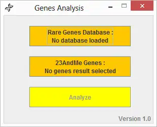 Unduh alat web atau aplikasi web Analisis Gen Saya