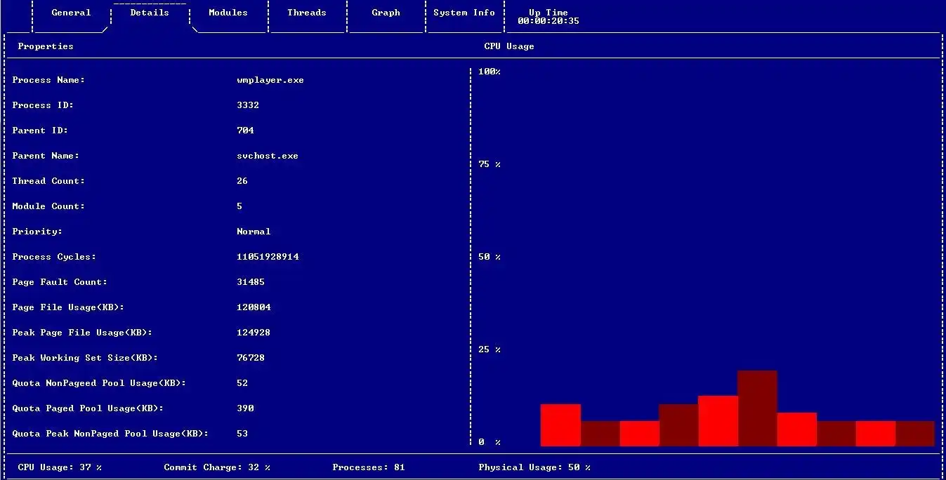 Tải xuống công cụ web hoặc ứng dụng web Ana Process Explorer