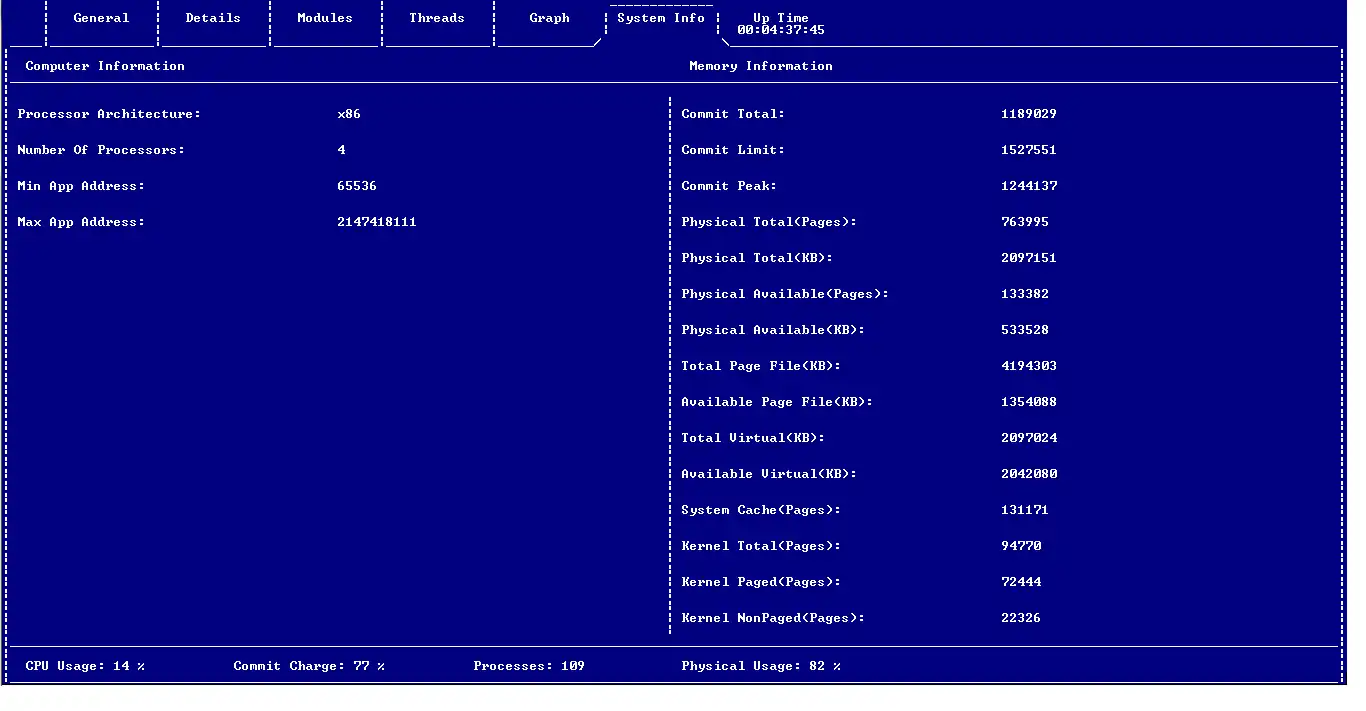 웹 도구 또는 웹 앱 다운로드 Ana Process Explorer