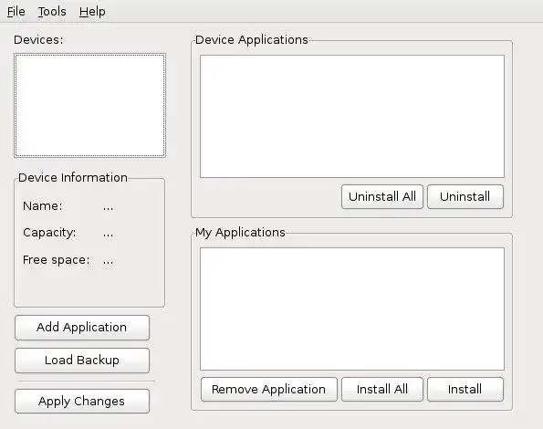 Descargue la herramienta web o la aplicación web Administrador de aplicaciones de Android