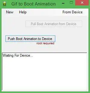 웹 도구 또는 웹 앱 Android Boot Animation Manager 다운로드