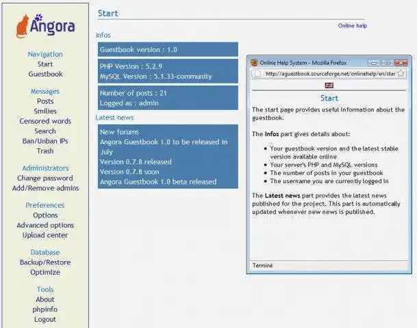 Download webtool of webapp Angora Gastenboek