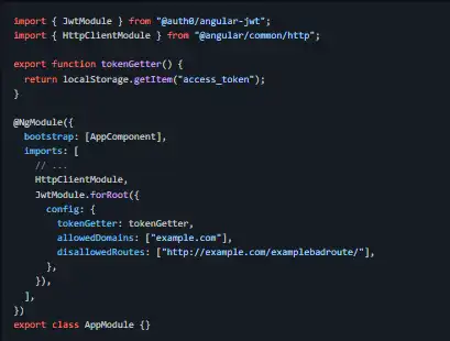Download web tool or web app angular-jwt