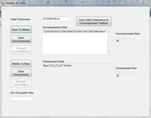 Download web tool or web app A Nibble of a Byte