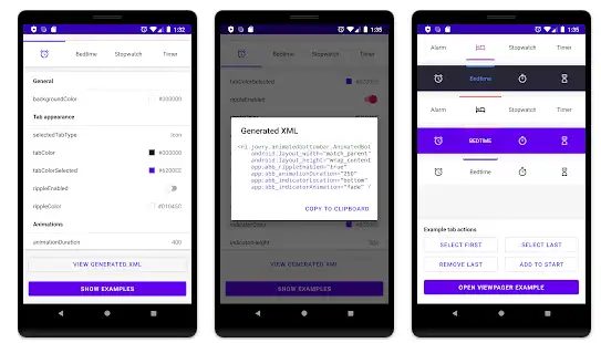 Download web tool or web app AnimatedBottomBar