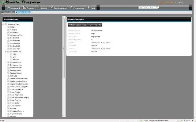 Download webtool of webapp van een Nimble Platform