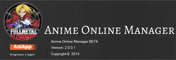 Download web tool or web app Anime Online Manager