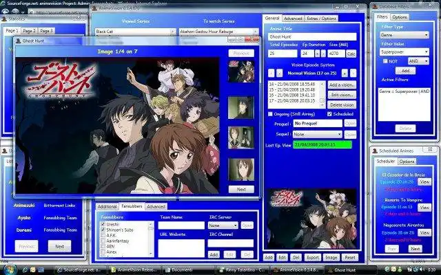 Download web tool or web app AnimeVision to run in Windows online over Linux online