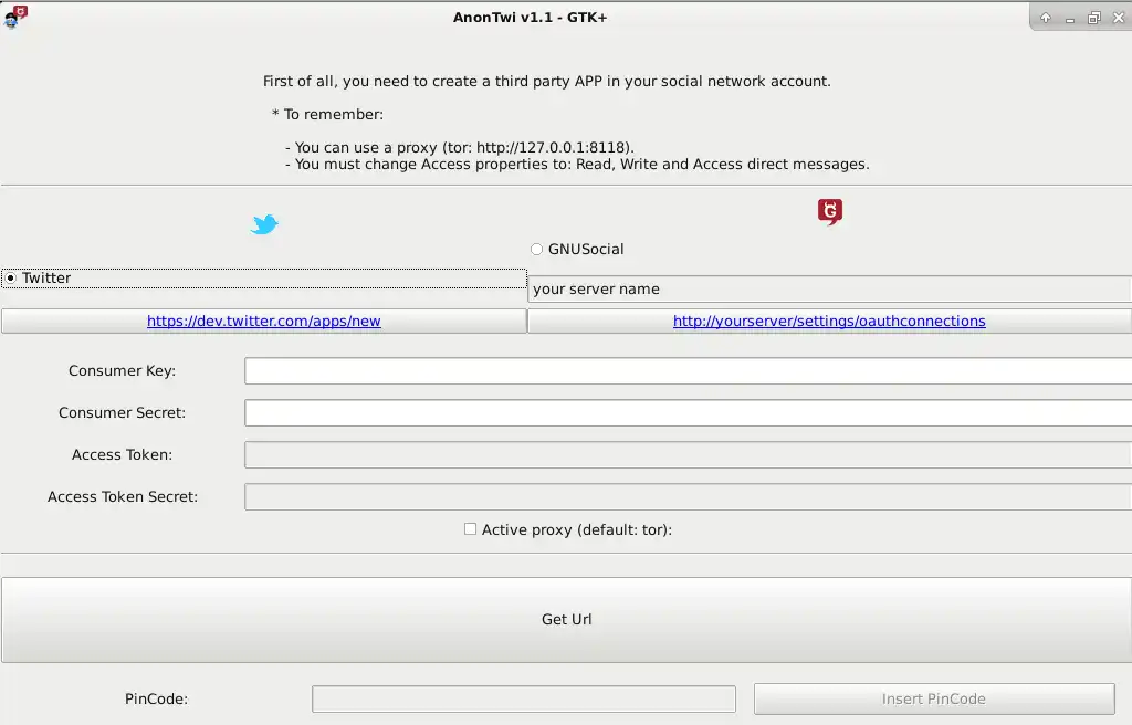 Download web tool or web app anontwi