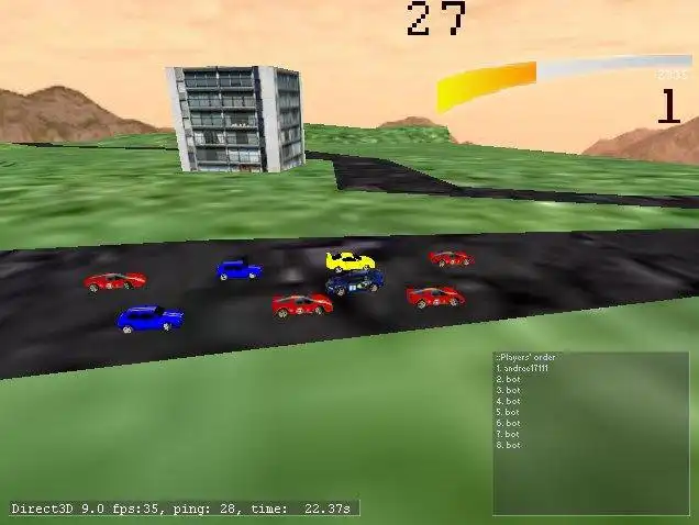 Scarica lo strumento web o l'app web AnoRaSi (Another Racing Simulator) per l'esecuzione in Linux online