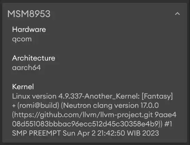 下载网络工具或网络应用 Another Kernel