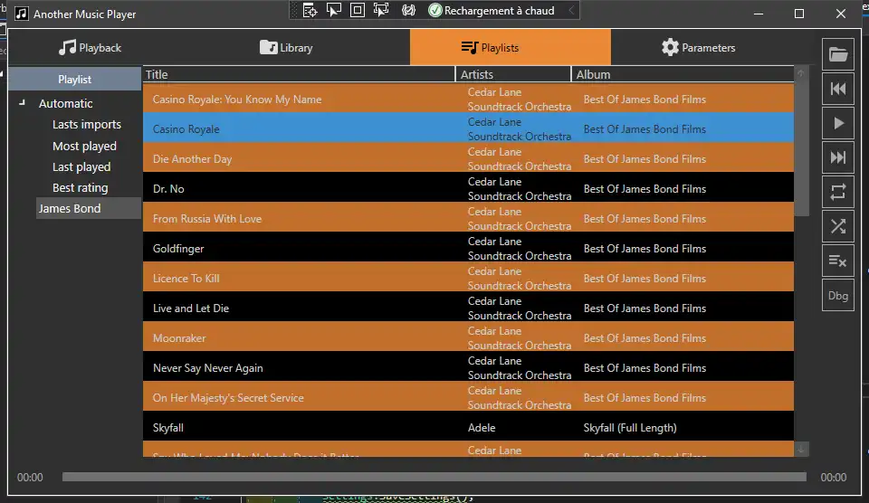 Download web tool or web app Another Music Player