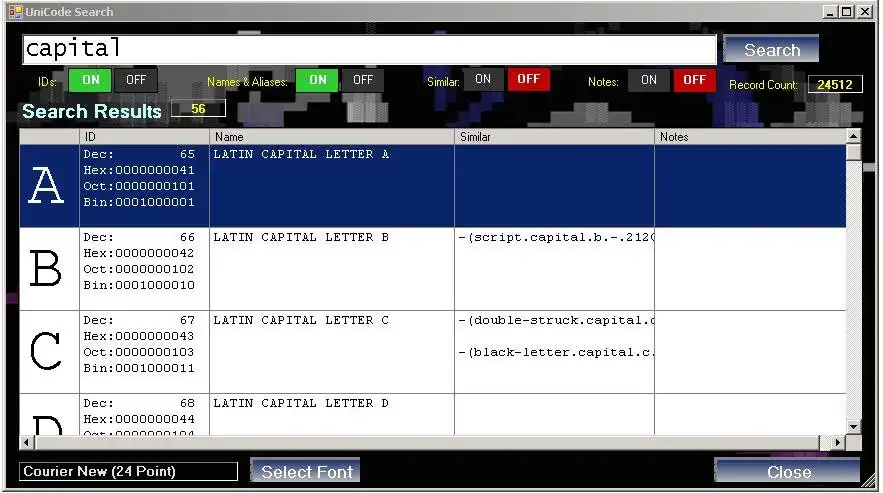 قم بتنزيل أداة الويب أو تطبيق الويب ANSI / ASCII Converter