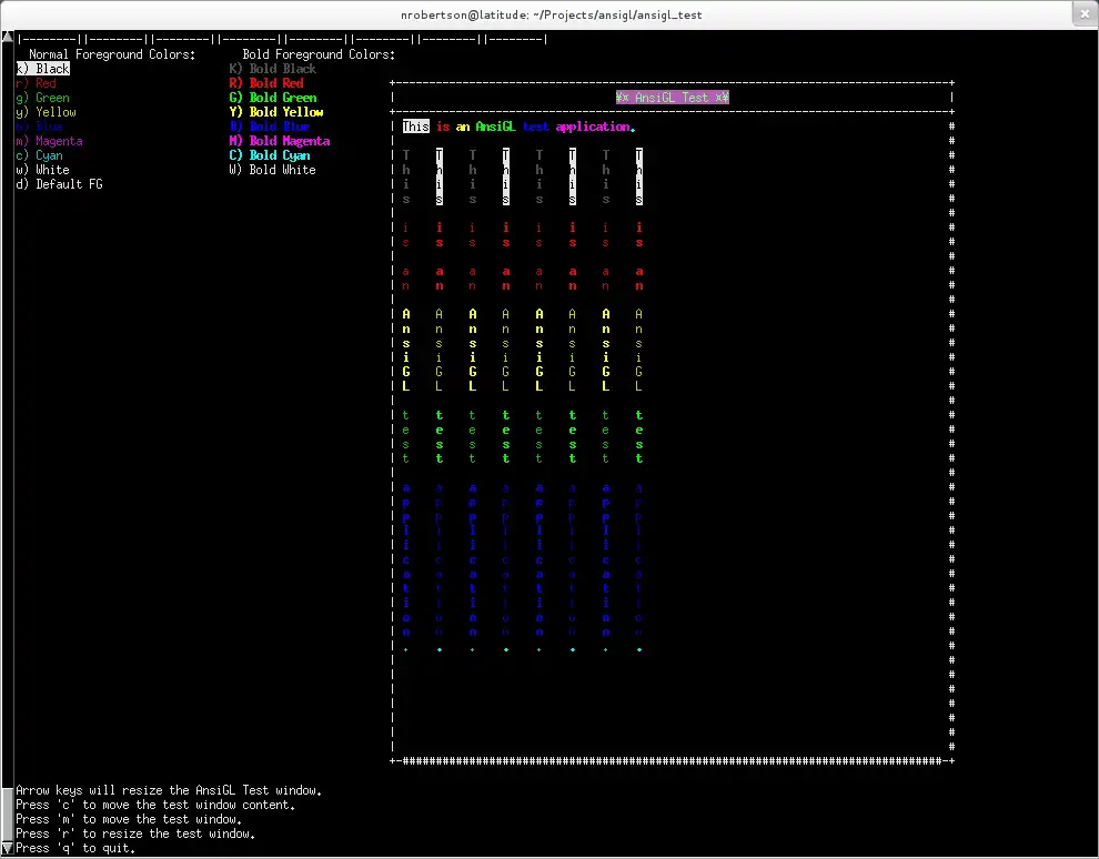 Download web tool or web app AnsiGL to run in Linux online