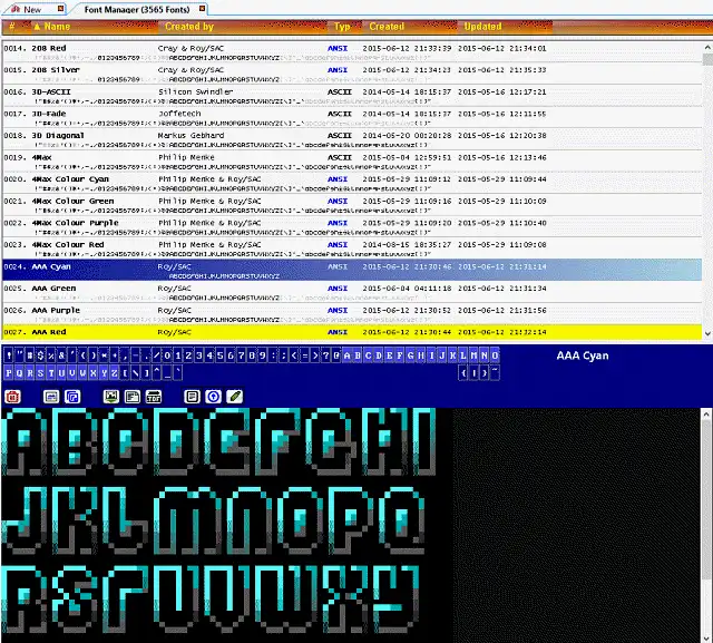 Download web tool or web app Ansi-Text-Editor