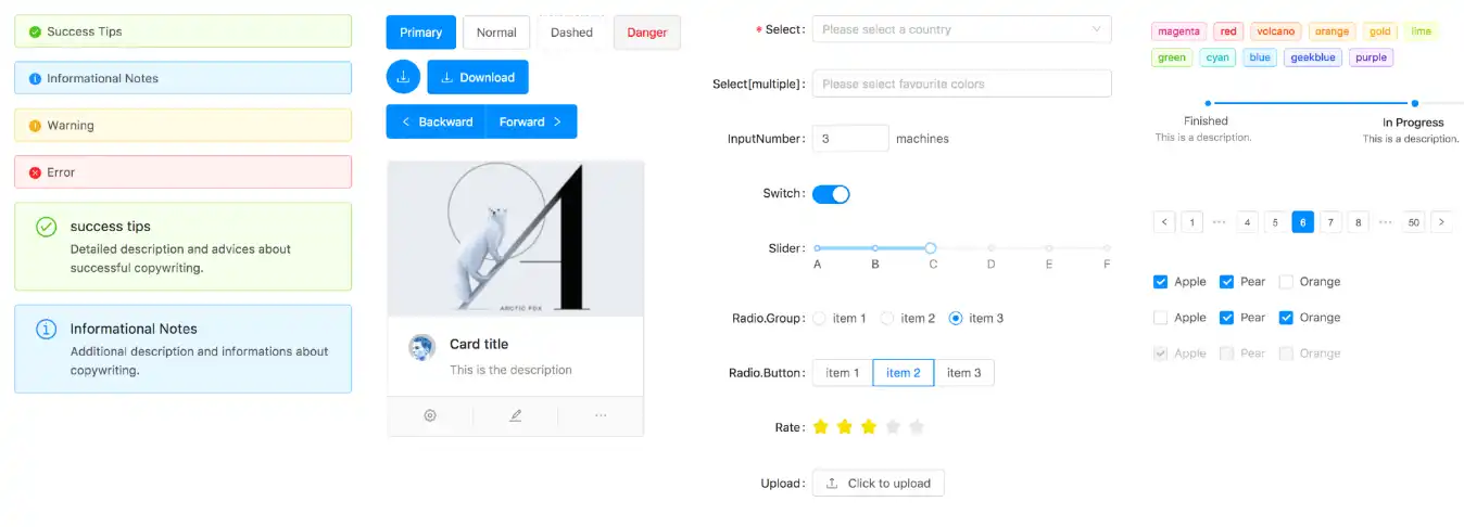 Muat turun alat web atau apl web Ant Design Vue