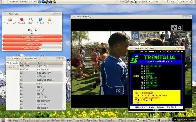Mag-download ng web tool o web app Antenna DTV para tumakbo sa Linux online