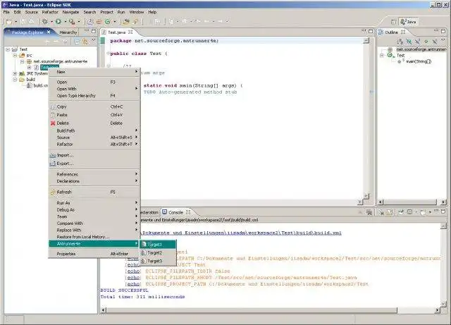 Download web tool or web app Antrunner4E Eclipse-Plugin