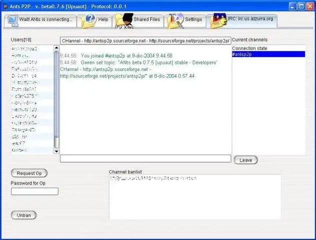 Download web tool or web app ANts P2P