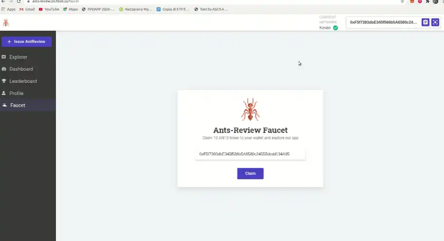 Muat turun alat web atau aplikasi web Ants-Review