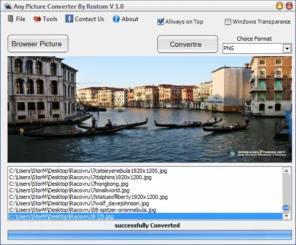 Download webtool of web-app Any Picture Converter