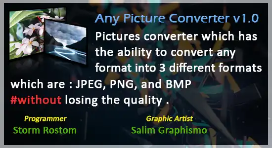 Download web tool or web app Any Picture Converter