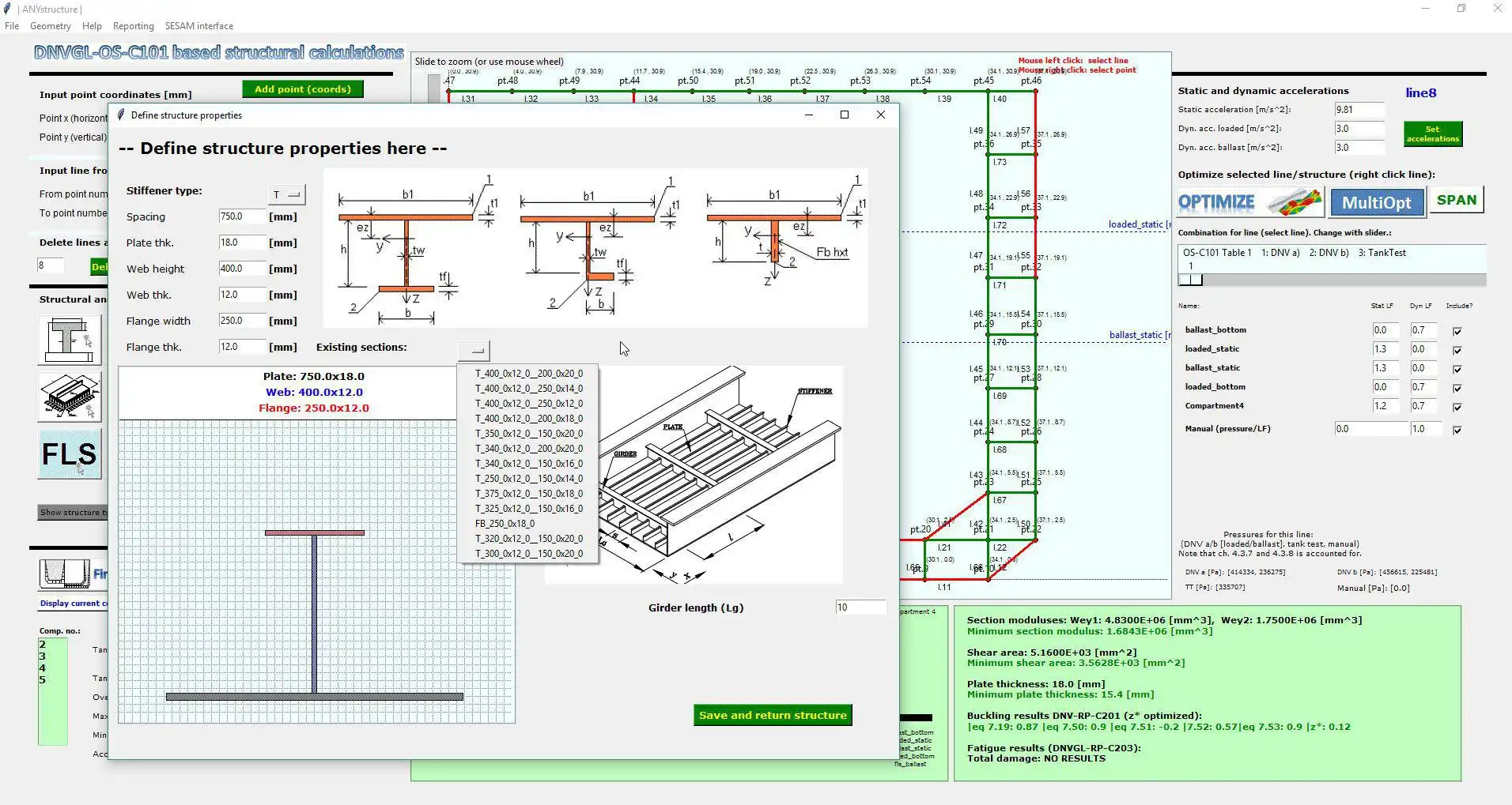 Laden Sie das Web-Tool oder die Web-App ANYstructure herunter