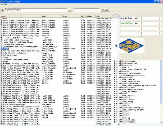 Download web tool or web app AoC Rec Manager to run in Windows online over Linux online