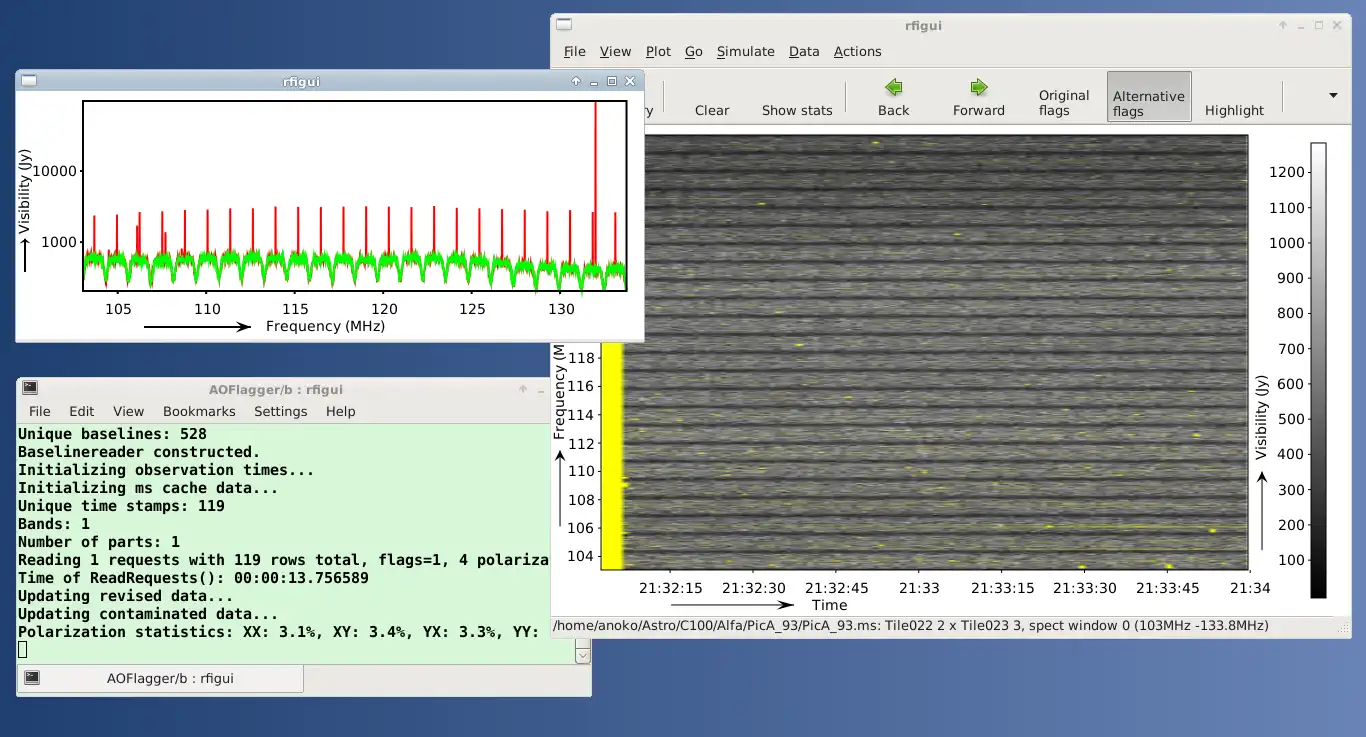 Download web tool or web app AOFlagger