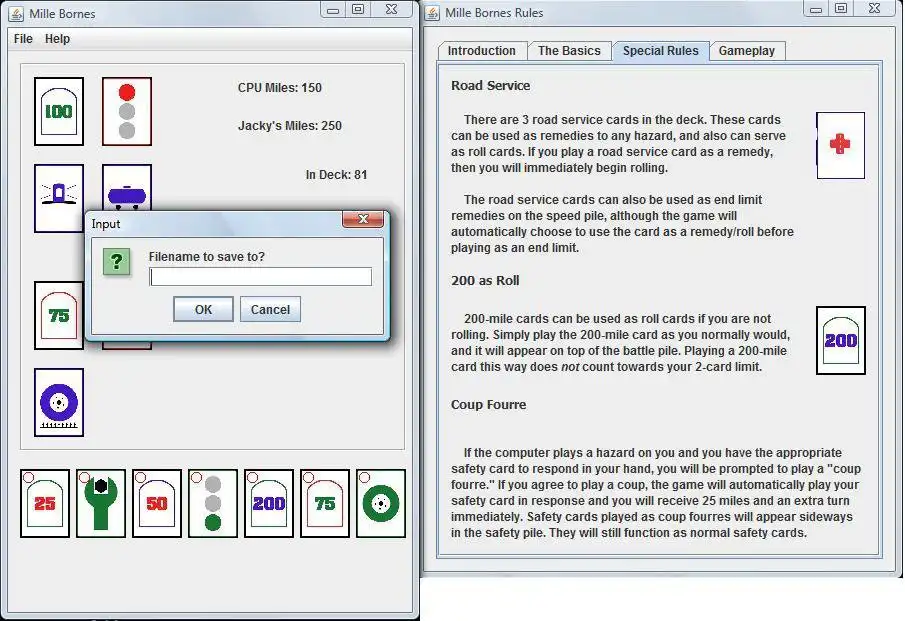 Download web tool or web app AOOD Mille Bornes to run in Linux online