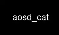 Voer aosd_cat uit in OnWorks gratis hostingprovider via Ubuntu Online, Fedora Online, Windows online emulator of MAC OS online emulator