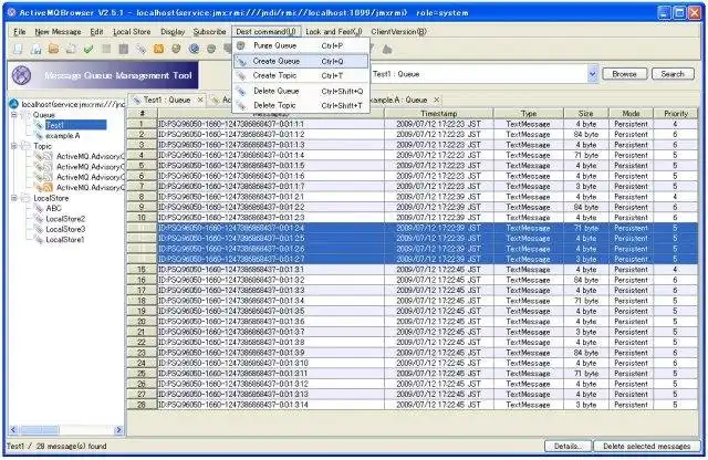 Descargue la herramienta web o la aplicación web Apache ActiveMQBrowser