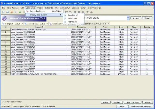 Descargue la herramienta web o la aplicación web Apache ActiveMQBrowser